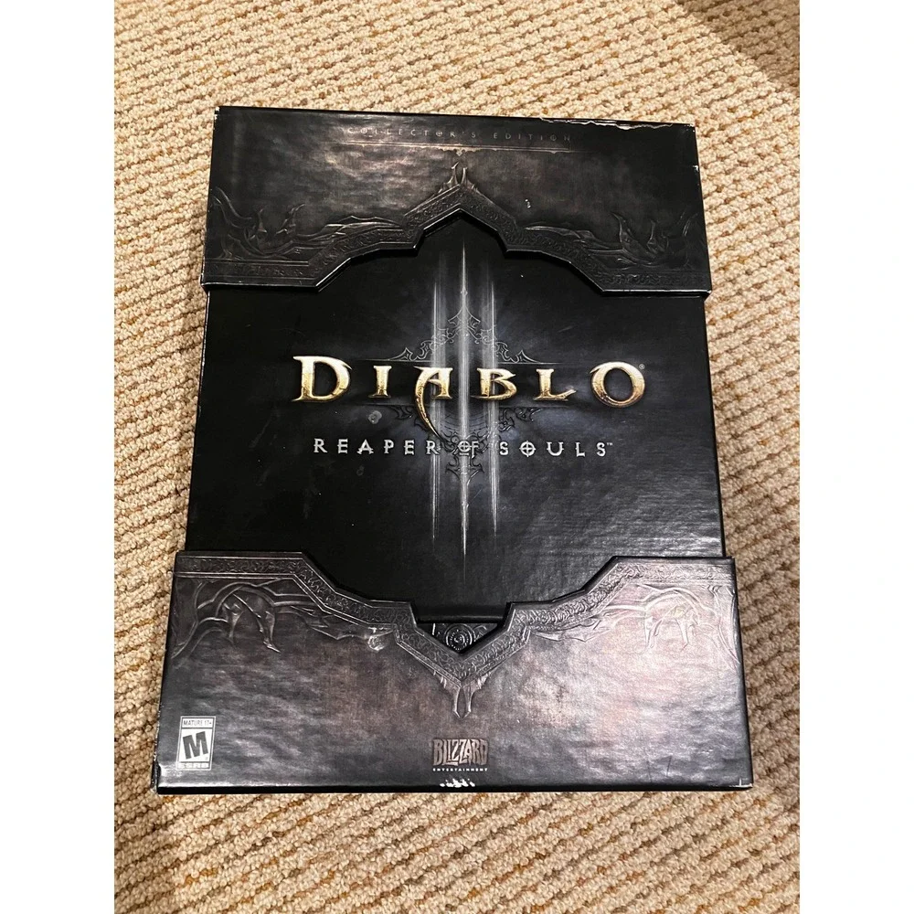 Diablo III & Reaper of Souls Collector's Edition PC Blizzard Big Box‎ Set Bundle